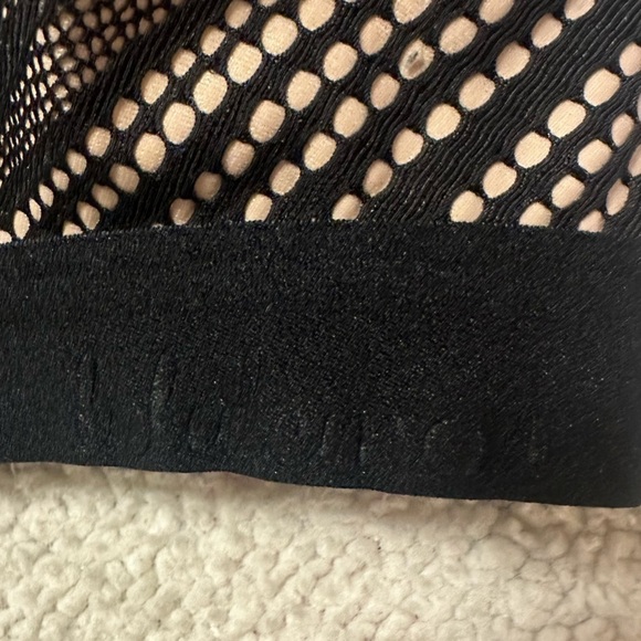 Lululemon Awake to Lace Bra Black Barely Beige - Picture 5 of 11
